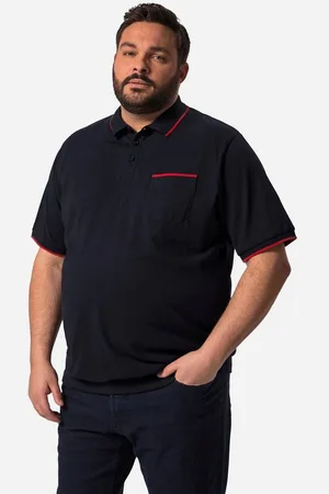 Boston Park Poloshirt Poloshirt Bauchfit Halbarm bis 84/86 - Verkäufer: Popken Fashion Group