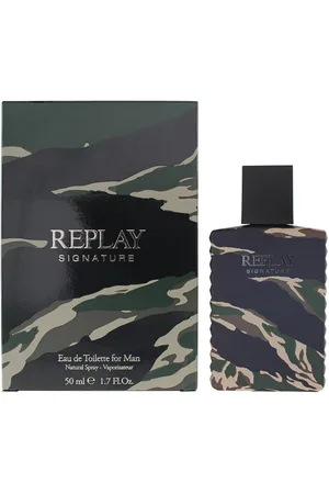 Replay Eau de Toilette Signature Man EDT 50ml - Verkäufer: Parfümerie Wilhelm Haas