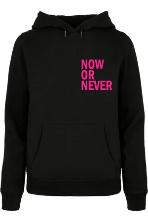 Merchcode Kapuzenpullover Damen Ladies Now Or Never Basic Hoody (1-tlg)