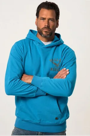JP 1880 Sweatshirt Hoodie Vintage-Look Kapuze Brustprint bis 8 XL - Verkäufer: Popken Fashion Group
