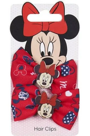 Cerdá Haarklammer Haarspangen Minnie Mouse Rot Schleife 2 Stück - Verkäufer: Parfümerie Wilhelm Haas