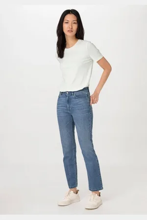 hessnatur 5-Pocket-Jeans BEA High Rise Straight Cropped aus Bio-Denim (1-tlg) - Verkäufer: