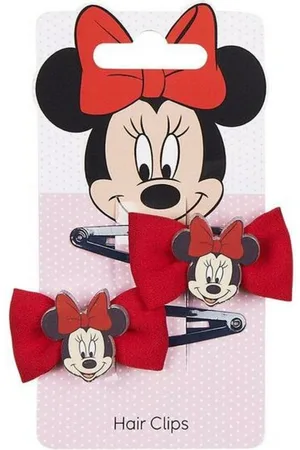 Cerdá Haarklammer Haarspangen Minnie Mouse Rot Schleife 2 Stück - Verkäufer: Parfümerie Wilhelm Haas