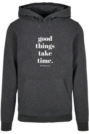 Merchcode Kapuzensweatshirt Herren Good Things Take Time Basic Hoody (1-tlg)
