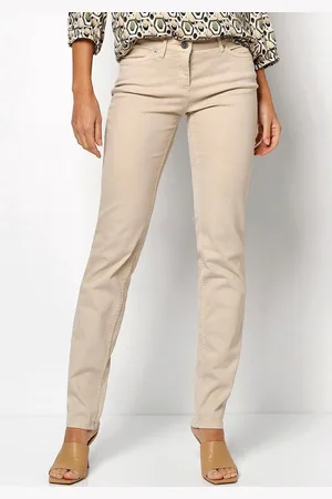 Toni Straight-Jeans Perfect Shape Straight mit Gesäßtaschen mit aufwendiger Verzierung
