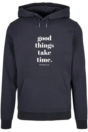Merchcode Kapuzensweatshirt Herren Good Things Take Time Basic Hoody (1-tlg)