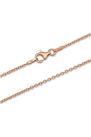Unique Silberkette Rosé Ankerkette Silber 1,2mm - Länge wählbar - inkl. Etui AK0001-RG - Verkäufer: Jewelry GmbH