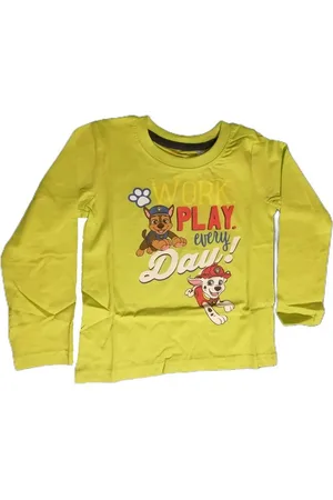 Paw Patrol T-Shirt Langarm-T-Shirt für Jungen - "Work Play every Day!" - Verkäufer: kaufhaus-chemnitz