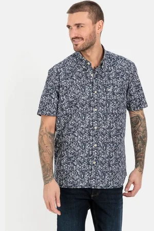 Camel Active Kurzarmhemd aus reiner Baumwolle Button-Down - Verkäufer: