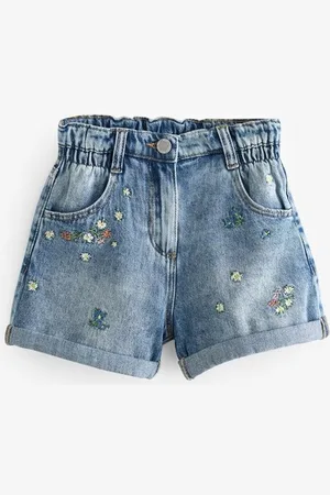 Next Jeansshorts Jeansshorts mit Blumenstickerei (1-tlg) - Verkäufer: Germany GmbH