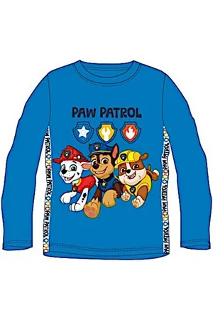 Paw Patrol T-Shirt Langarm T-Shirt für Jungen, Marshall, Chase, Rubble, Rot - Verkäufer: kaufhaus-chemnitz
