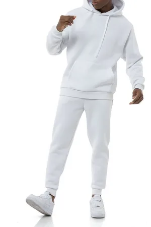 Redbridge Jogginganzug Sweat Suit Set Hoodie Hose Premium Loose-Fit Weiss L (2-tlg) - Verkäufer: ChillDeal