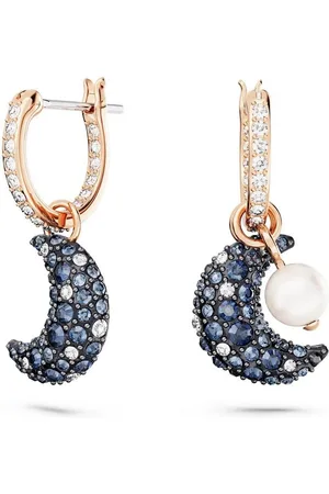 Swarovski Paar Ohrhänger Ohrhänger 5671569 Luna Drop-Ohrhänger Asymmetrisches Design, (kein Set, 2-tlg., inkl. edelm Schmucketui) - Verkäufer: Juwelier-Bacak