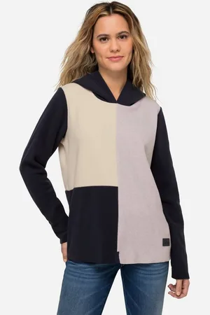 Laurasøn Sweatshirt Hoodie Fleece Colorblocking Kapuze Langarm - Verkäufer: Popken Fashion Group