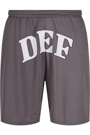 DEF Stoffhose Herren PRINT Shorts (1-tlg)