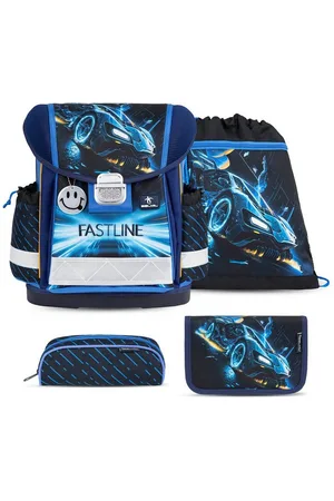 Belmil Rucksack Rucksack ergonomisches Schulranzen-Set 4-teilig Fastline mit Brustgurt - Verkäufer: miniHeld ®
