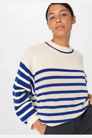 hessnatur Strickpullover Streifen Relaxed aus Bio-Merinowolle und (1-tlg) - Verkäufer:
