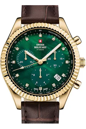 CHRONO Quarzuhr Swiss Military SM30207.08 Elegant Chronograph Damenuhr 38mm 5ATM Swiss Military SM30207.08 Elegant Chronograph Damenuhr 38mm 5ATM - Verkäufer: Timeshop24
