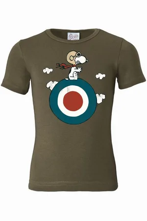 LOGOSHIRT T-Shirt Snoopy - Target mit lizenziertem Originaldesign