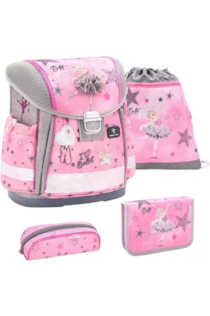 Belmil Rucksack Rucksack ergonomisches Schulranzen 4-Teile Ballet Light Pink Brustgurt - Verkäufer: miniHeld ®