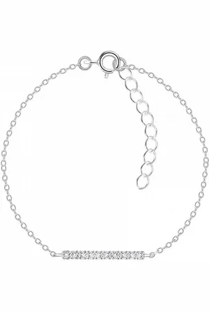 ALEXANDER YORK Silberarmband STAB Zirkonia weiß, 925 Sterling Silber - Verkäufer: