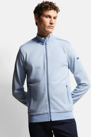 Bugatti Sweatshirt mit Collegekragen