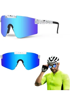 Golden Monoscheibensonnenbrille Sonnenbrille Schutzbrille Sportbrille Fahrradbrille Brille UV 400 - Verkäufer: Touch GmbH
