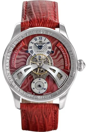 CARL VON ZEYTEN Automatikuhr Freudenstadt CVZ0043RDS, Armbanduhr, Herrenuhr, Saphirglas, Made in Germany, Mechanische Uhr