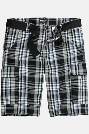 Boston Park Bermudas Cargobermuda Karo bis Gr. 74 - Verkäufer: Popken Fashion Group