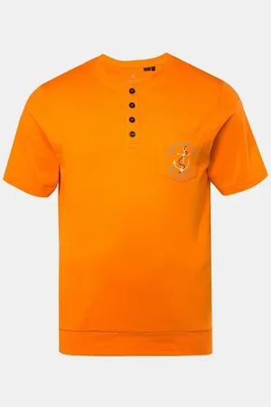 Boston Park T-Shirt Henley Halbarm Bauchfit bis Gr. 84/86 - Verkäufer: Popken Fashion Group