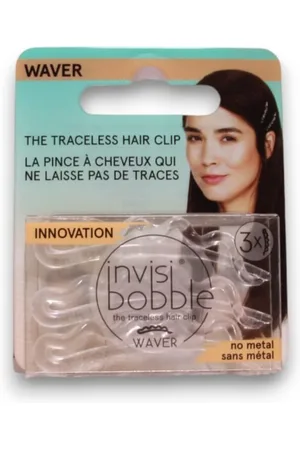 invisibobble Haarklammer Wellen Haarspange Kristallklar 3 Stück - Verkäufer: Parfümerie Wilhelm Haas