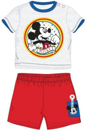 Disney Shirt & Hose Mickey Mouse Baby-Bekleidungs-Set für Jungen, Graues Shirt & Hose in (Set, 2-tlg) - Verkäufer: kaufhaus-chemnitz