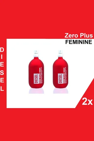 Diesel Eau de Toilette Zero Plus Eau De Toilette Spray for Women 75ml EDT - 2 Stück, 2-tlg. - Verkäufer: LIMDIX