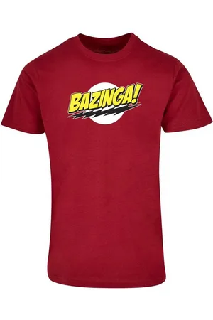 Absolute Cult T-Shirt Herren Big Bang Theory - Bazinga Basic T-Shirt (1-tlg)