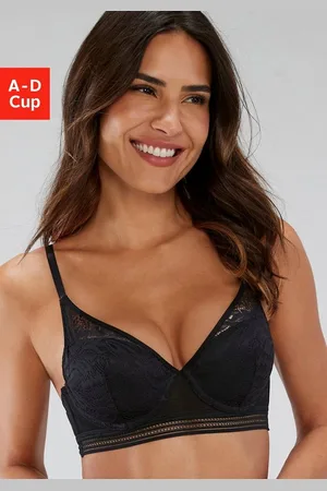 QS by s.Oliver Push-up-BH mit Bügel aus modischer Spitze und Soft-Mesh, Dessous