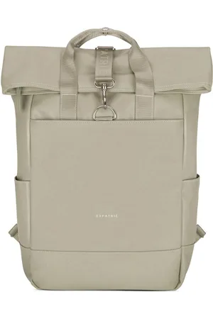 Expatrié Cityrucksack Adele Laptop Rolltop Damen Wasserabweisend (1-tlg), Hochwertiges Kunstleder, Wasserabweisend - Verkäufer: Ecom Brands
