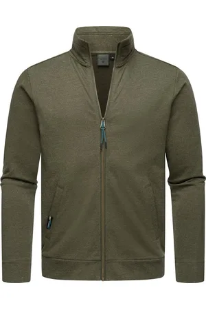 Ragwear Kapuzensweatjacke Miet coole Herren Basic Sweatjacke