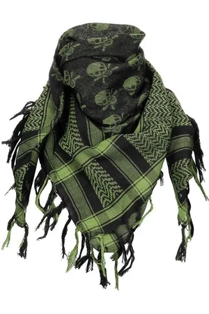 MFH Halstuch Halstuch, "Shemagh", oliv-schwarz, mit Totenkopf - Verkäufer: Vehi Mercatus