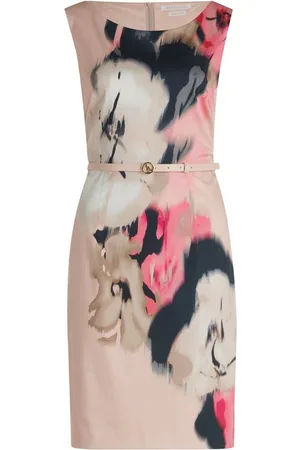 Betty & Co Sommerkleid Kleid Kurz, Rosé/Nature - Verkäufer: Dettmer + Mueller KG