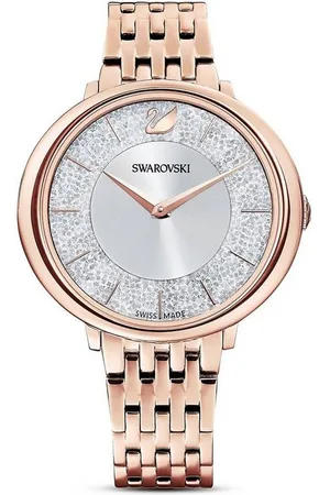 Swarovski Quarzuhr Damen Uhr 5544590 Crystalline Chic, Metallarmband, Roséfarbe, (1-tlg) - Verkäufer: Juwelier-Bacak