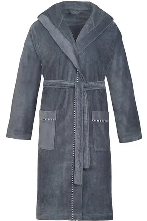 ESPRIT Unisex-Bademantel Unisex Bademantel mit Kapuze BOX, Baumwolle, hohe Markenqualität - Verkäufer: Sibrise