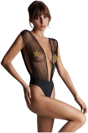 MAISON CLOSE Stringbody Nuit Fauve V-Body transparent - Verkäufer: G.29 - SHOP