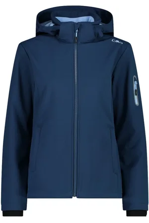 CMP Softshelljacke WOMAN JACKET ZIP HOOD (1-St) Wärmend & wind- & wasserabweisend