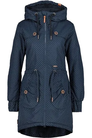 alife kickin Funktionsparka CHARLOTTE II COAT CS mit hochschließendem Kragen und Kapuze - Verkäufer: Campingstore24