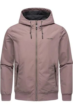 Ragwear Outdoorjacke Perci Stylische Herren Übergangsjacke mit großer Kapuze