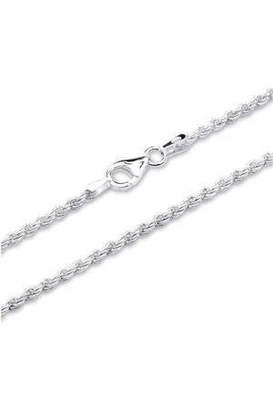 Unique Silberkette Kordelkette 2mm aus 925er Sterlingsilber (40cm) - Verkäufer: Jewelry GmbH