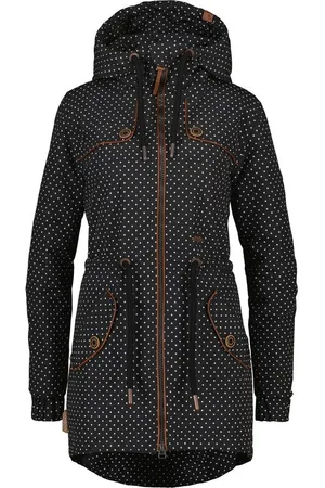 alife kickin Funktionsparka CHARLOTTE II COAT CS mit hochschließendem Kragen und Kapuze - Verkäufer: Campingstore24