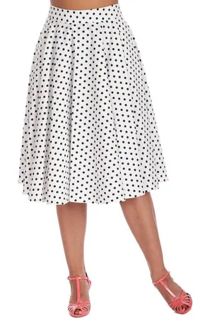 Banned Retro A-Linien-Rock Polka Dot Days Retro Vintage Swing Skirt - Verkäufer: Schompi Trading e.K.