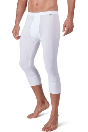 HUBER Lange Unterhose Herren Pant 3/4 mit Eingriff Cotton Fine Rib (Stück, 1-St) mit eingriff - Verkäufer: Sibrise