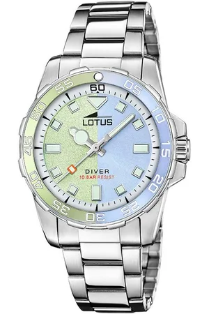 Lotus Quarzuhr 18936/2, Armbanduhr, Damenuhr, Edelstahlarmband, bis 10 bar wasserdicht